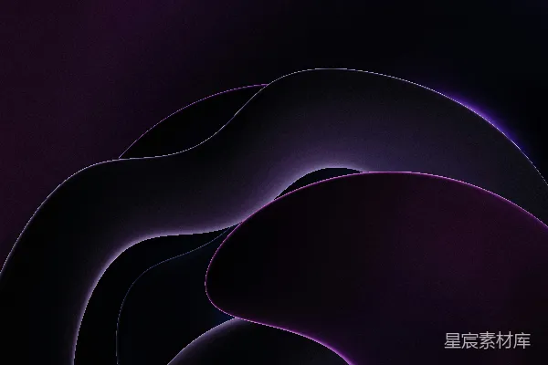 高清摄影 一个紫色的抽象背景，带有曲线。