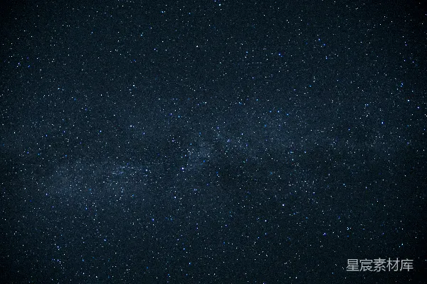 高清摄影 黑白星空