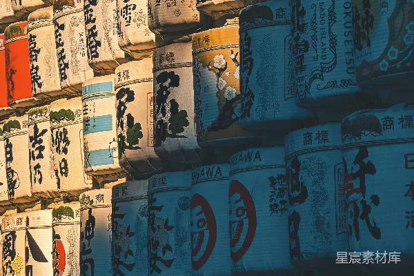 一叠挨着的茶包