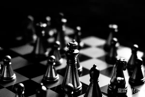 高清摄影 一张黑白相间的棋盘照片