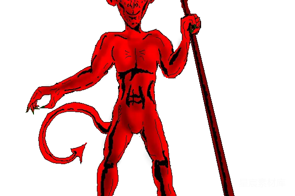 元素素材 恶魔