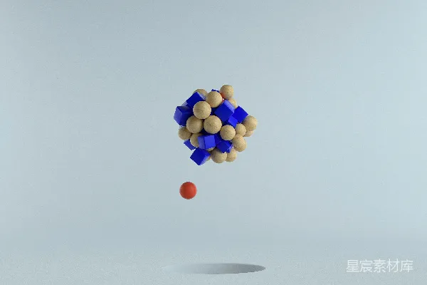 高清摄影 一群彩色的球