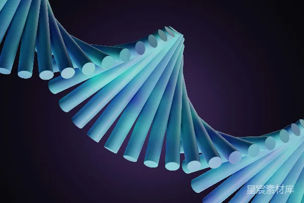 高清摄影 一个蓝色的扇形物体在黑色背景上