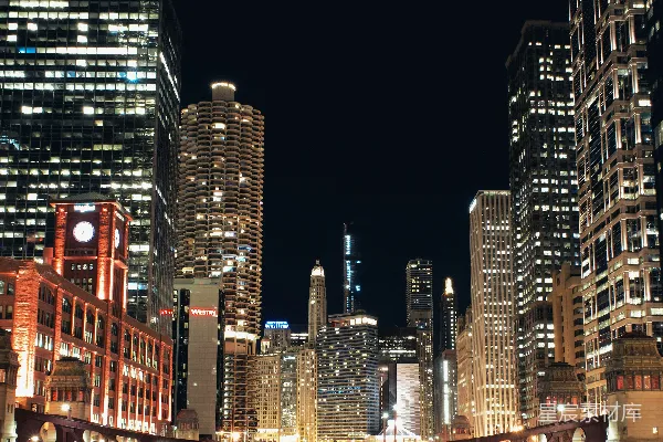 城市夜景 skyline