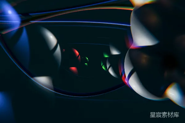 高清摄影 黑底上的气泡特写