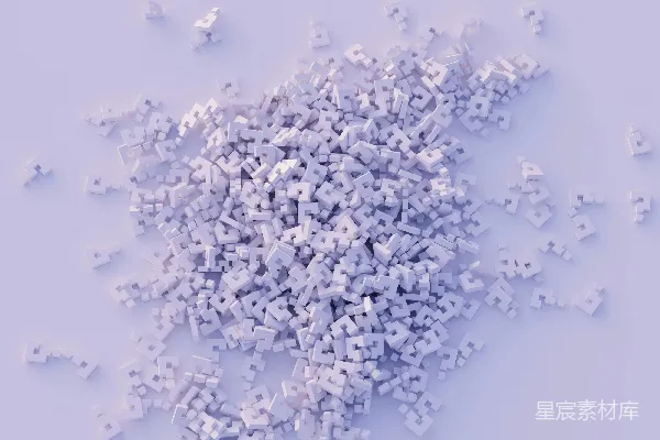 高清摄影 一堆小的白色物体在白色表面上。