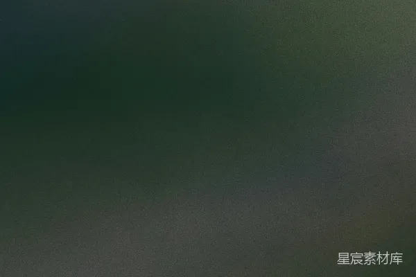 暗的背景带有微妙的绿色和灰色调。