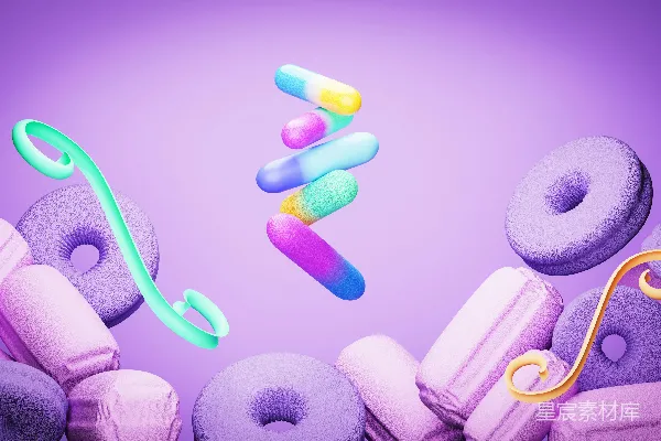 高清摄影 许多在空中的物体
