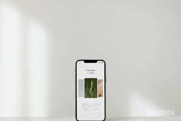 高清摄影 银色的iPhone 6放在白色的桌子上