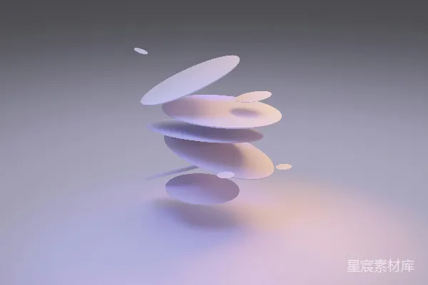 高清摄影 漂浮的白色碟形壁纸