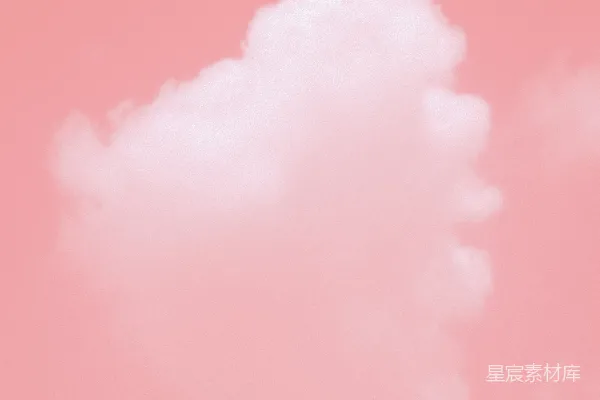 高清摄影 一架飞机在粉红色背景中飞行。