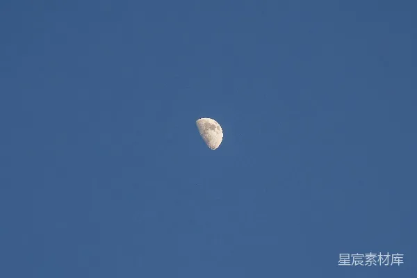 高清摄影 满月在天空中