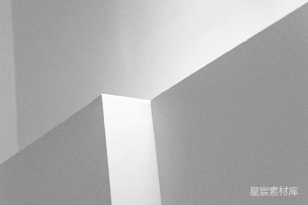 高清摄影 白色混凝土墙配白色天花板