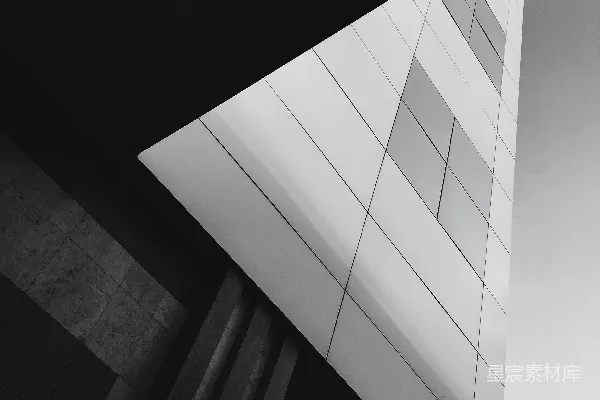 高清摄影 混凝土建筑的低角度摄影