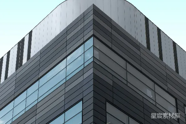 高清摄影 黑白混凝土建筑
