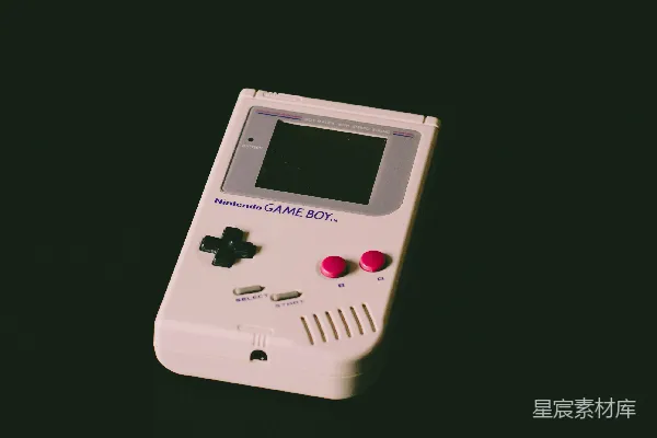 高清摄影 关掉了任天堂Game Boy。