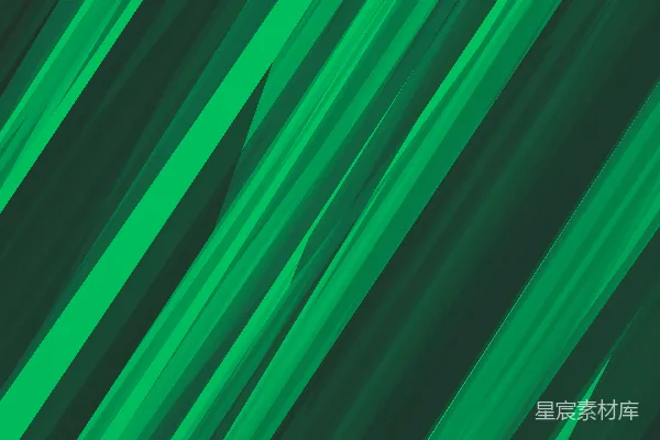 深绿色背景上的 diagonal 绿色条纹