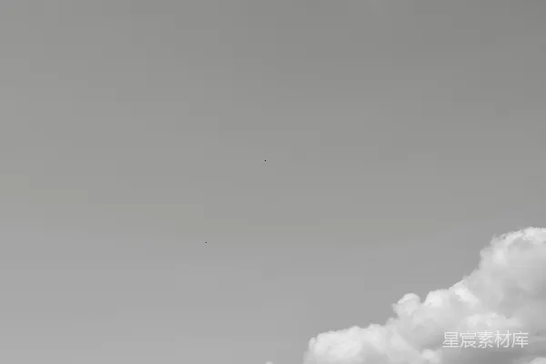 高清摄影 白天的白云和蓝天