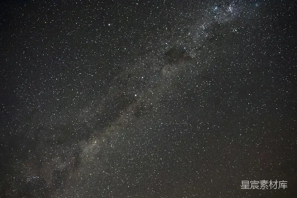 夜空中的星星和银河