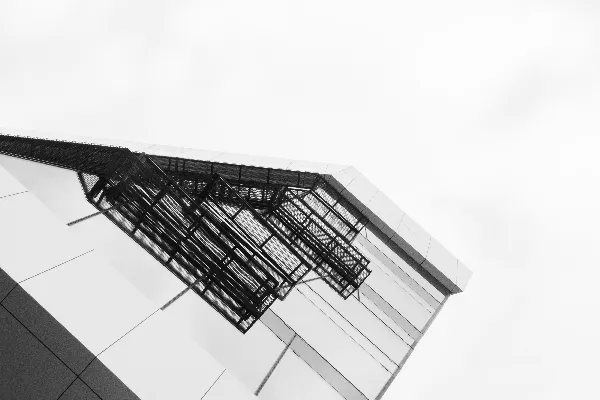 高清摄影 灰色和白色混凝土建筑