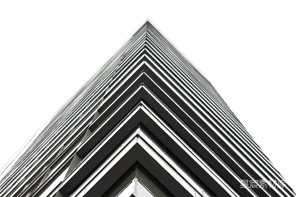 高清摄影 黑白混凝土建筑