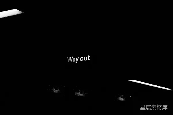 高清摄影 白底黑字的“WIDE OUT”文本。
