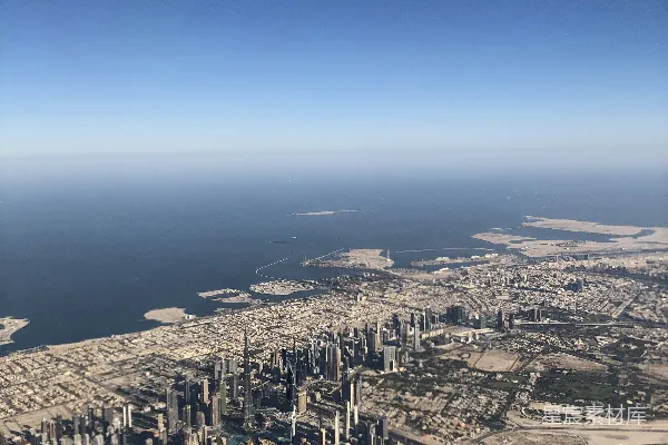 高清摄影 白天的城市建筑俯瞰图