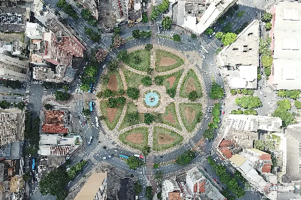 高清摄影 城市航拍照片