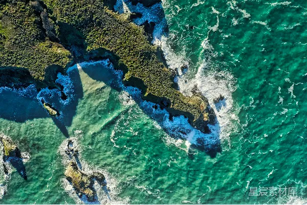 高清摄影 白天的海
