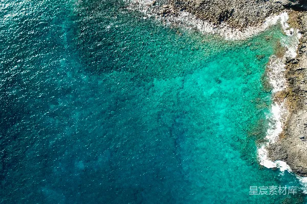 高清摄影 海岸线的航空摄影