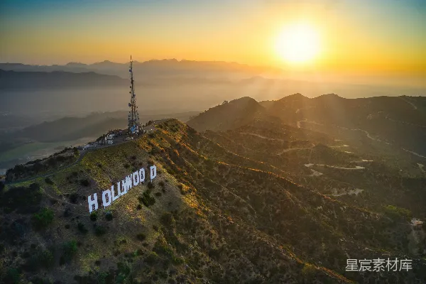 高清摄影 白天的空中俯瞰青山景色