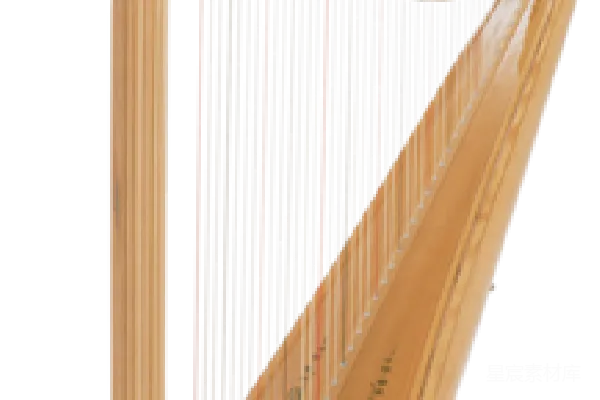 元素素材 竖琴