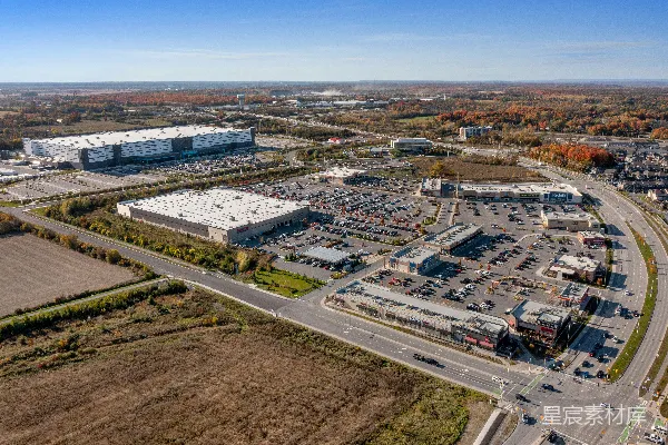 高清摄影 一座大型建筑的俯瞰图