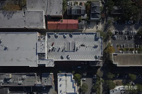 高清摄影 城市建筑的航拍照片