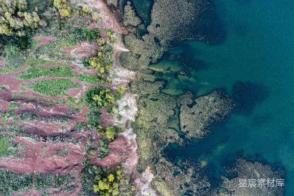 高清摄影 一处岩石区的景色