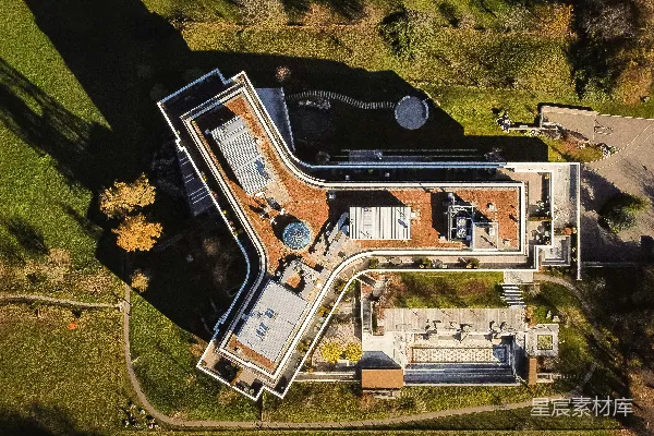 高清摄影 白色和棕色建筑的俯瞰图