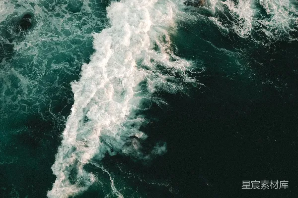 高清摄影 高角度拍摄海浪