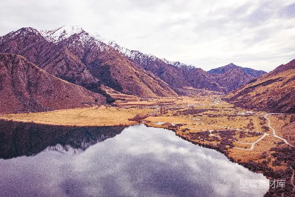 高清摄影 航拍山景