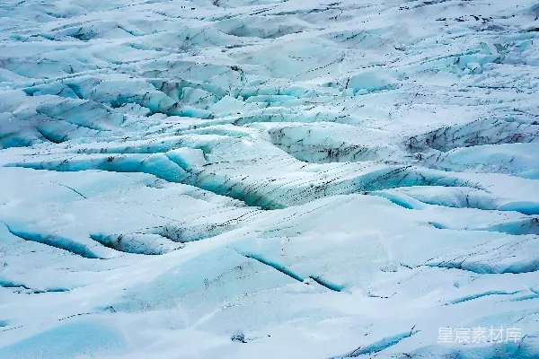 高清摄影 雪地航拍照片