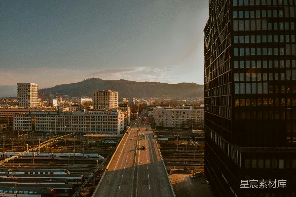 高清摄影 白天的高层建筑