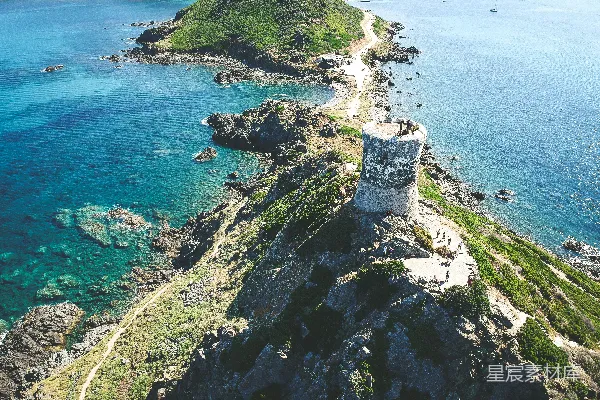 高清摄影 海滩悬崖和海景的航拍摄影