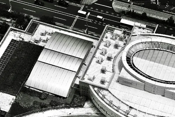 高清摄影 现代建筑与城市景观的鸟瞰图