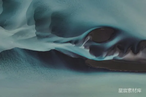 高清摄影 一幅艺术作品的特写，看起来像一张脸。
