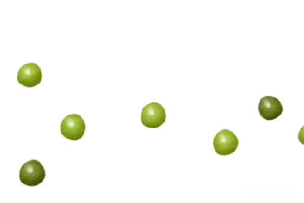 元素素材 豌豆