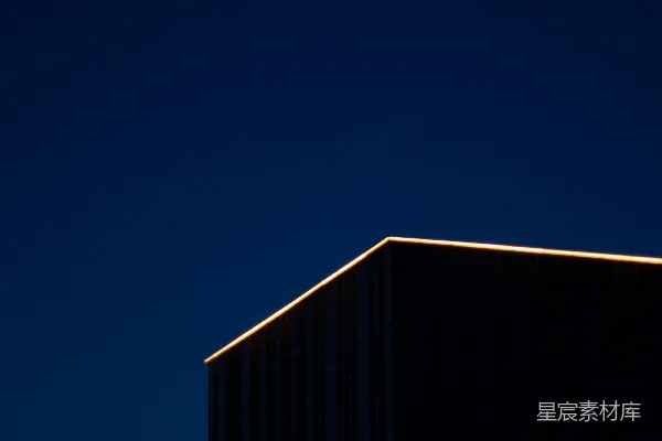 高清摄影 一座建筑在蓝天下的场景
