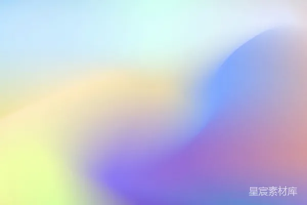 高清摄影 模糊的蓝色和黄色背景图像
