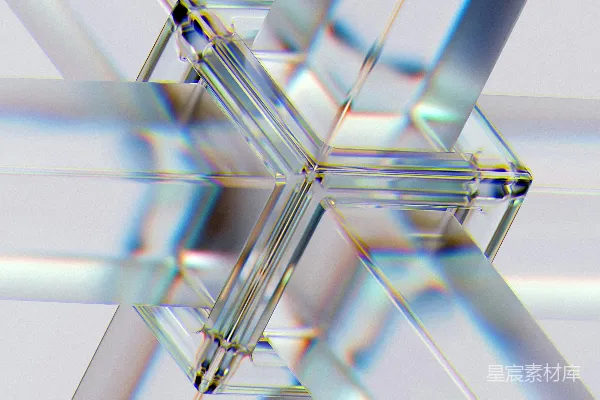 高清摄影 一个星形物体的抽象图像