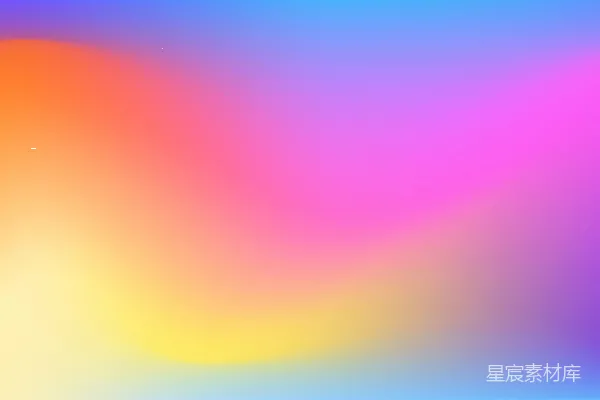 高清摄影 模糊的彩虹色背景图像