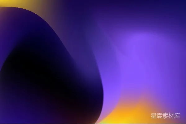 高清摄影 模糊的紫色和黄色背景图