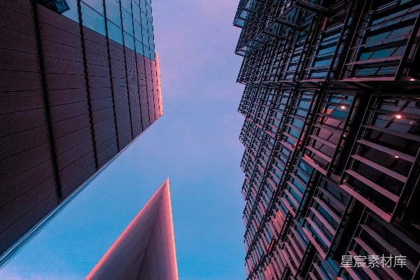 高清摄影 高层建筑的特写摄影